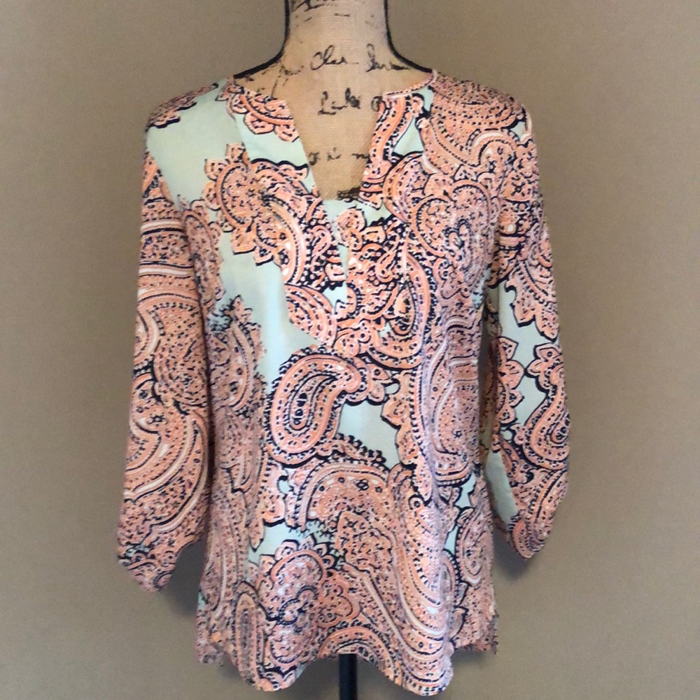 The Limited paisley patterned blouse/tunic